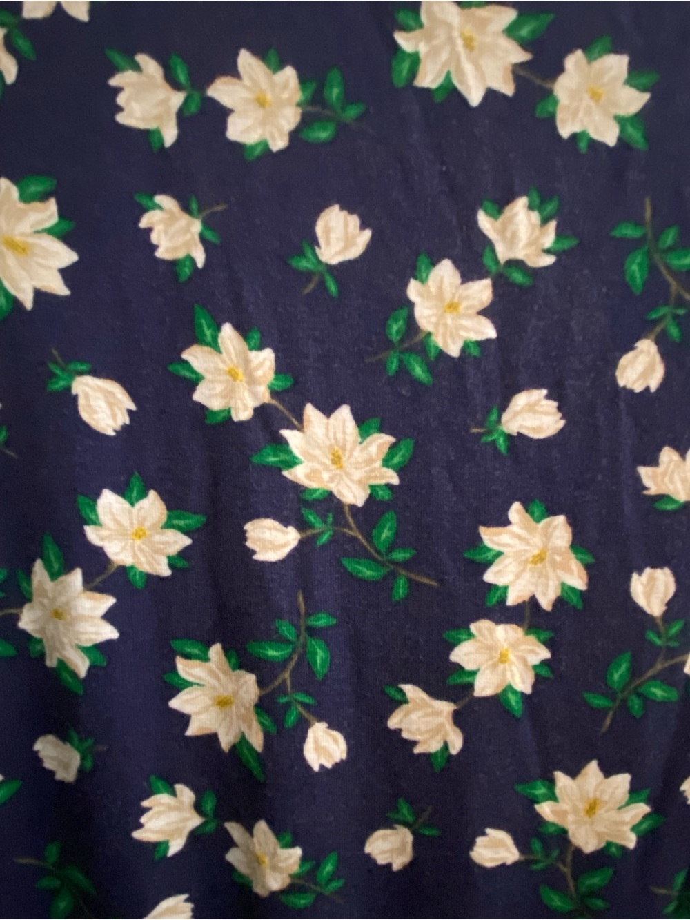 Draper James 2X Navy White Floral Midi Dress Fit & Flare 💙 - Picture 6 of 7